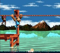 Donkey Kong Country 3, capture d'écran